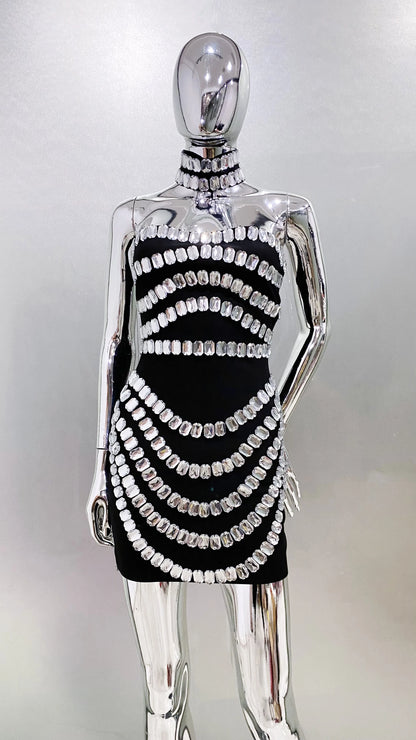 Crysta Bandage Mini Dress