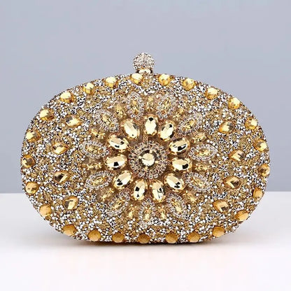 Luxury Crystal Clutch Bag