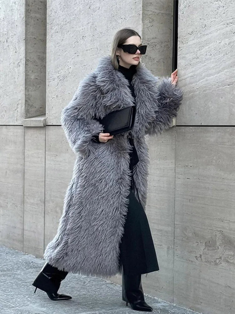 Keep Me Cozy Fur Coat