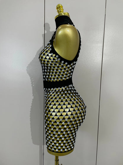 Autty Mesh Mini Dress