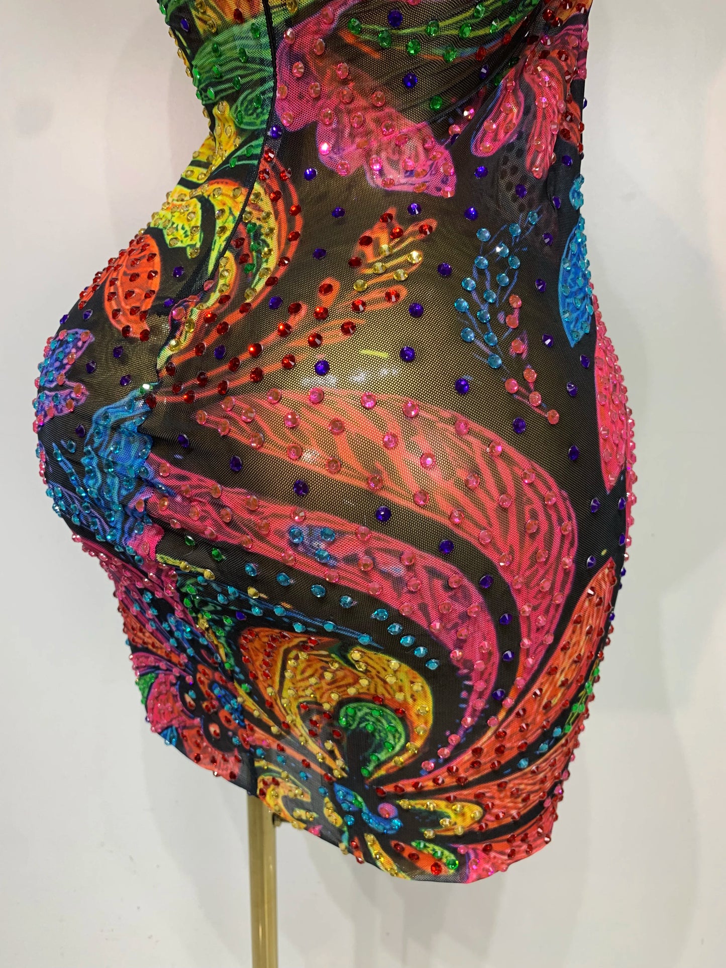 Vibrant Mini Dress