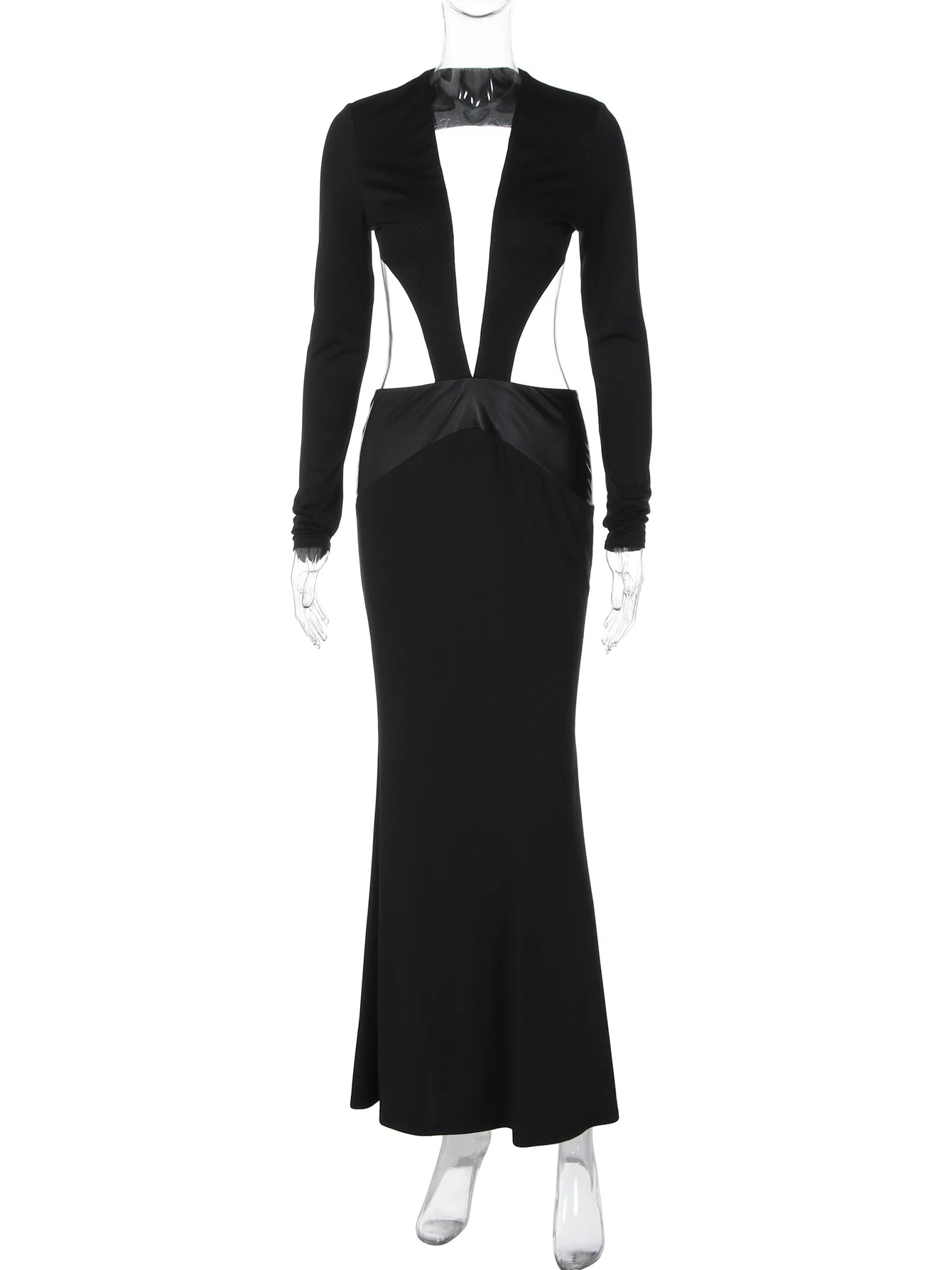 Pria V-Neck Maxi Dress