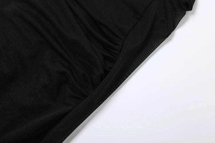 Nina Ruched Maxi Dress