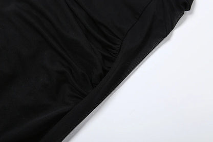 Nina Ruched Maxi Dress