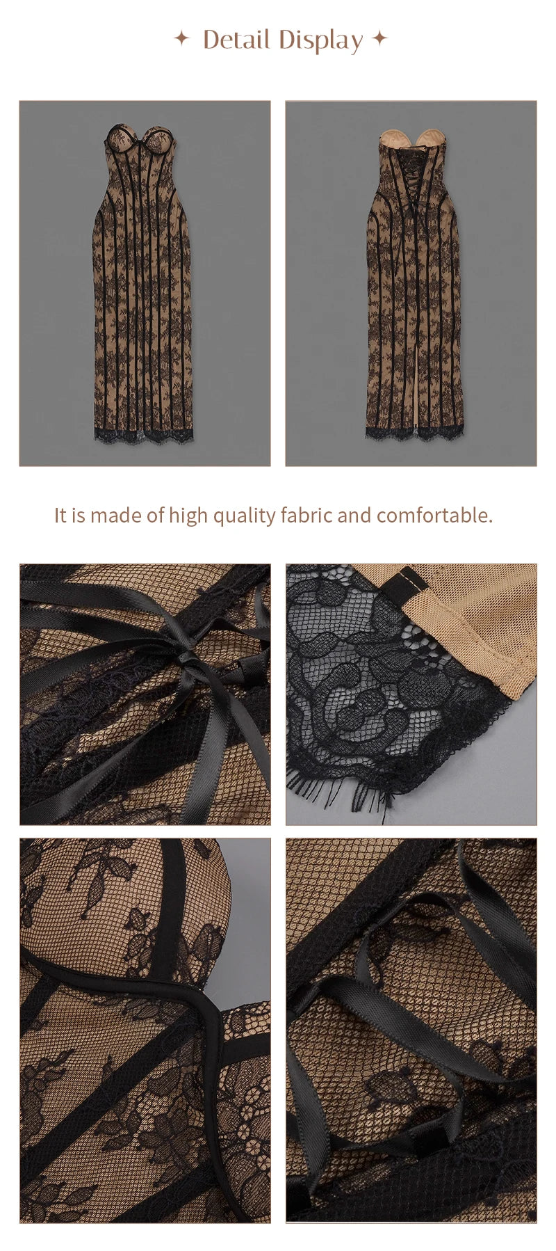 Kerry Corset Bustier Maxi Dress