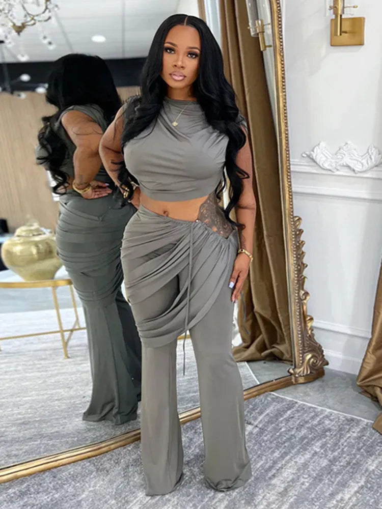 Sofie Flare Pants Set