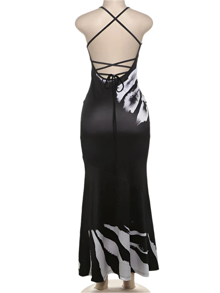 Carissa Backless Maxi Dress