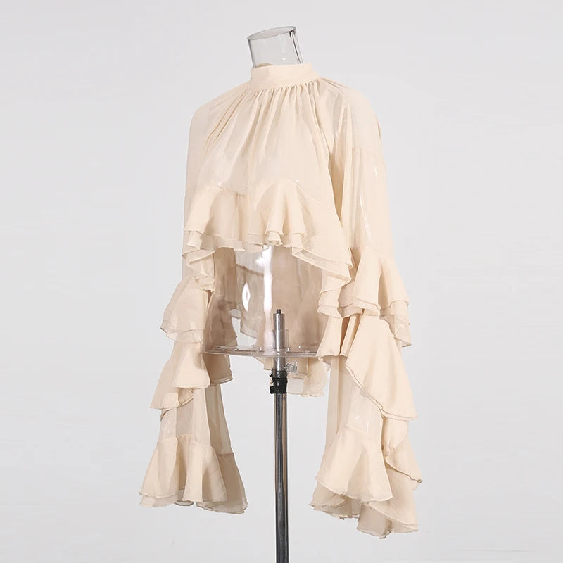 Krista Ruffles Blouse