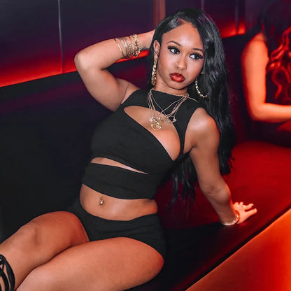 Mercilia Cropped Short Set