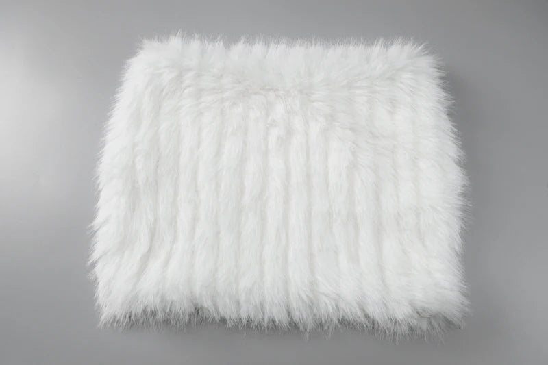 Taylor Fur Mini Skirt Set