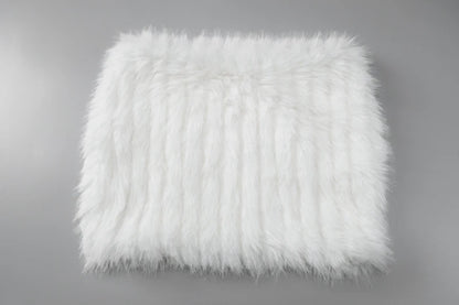 Taylor Fur Mini Skirt Set