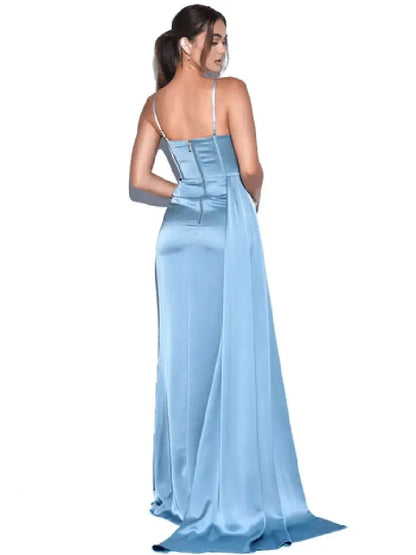 Ashanti Maxi Satin Dress