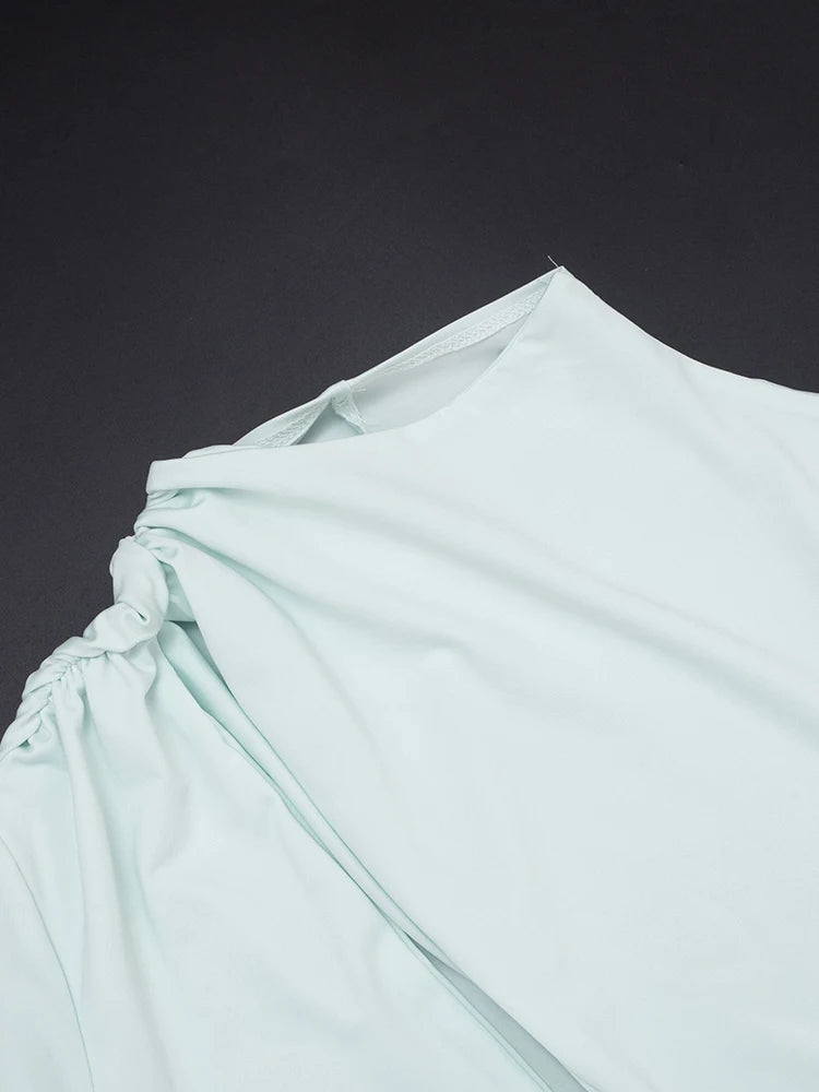 Anila Ruched Mini Dress