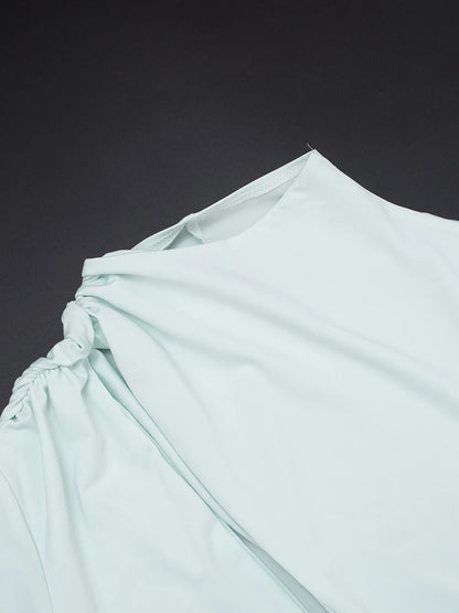 Anila Ruched Mini Dress