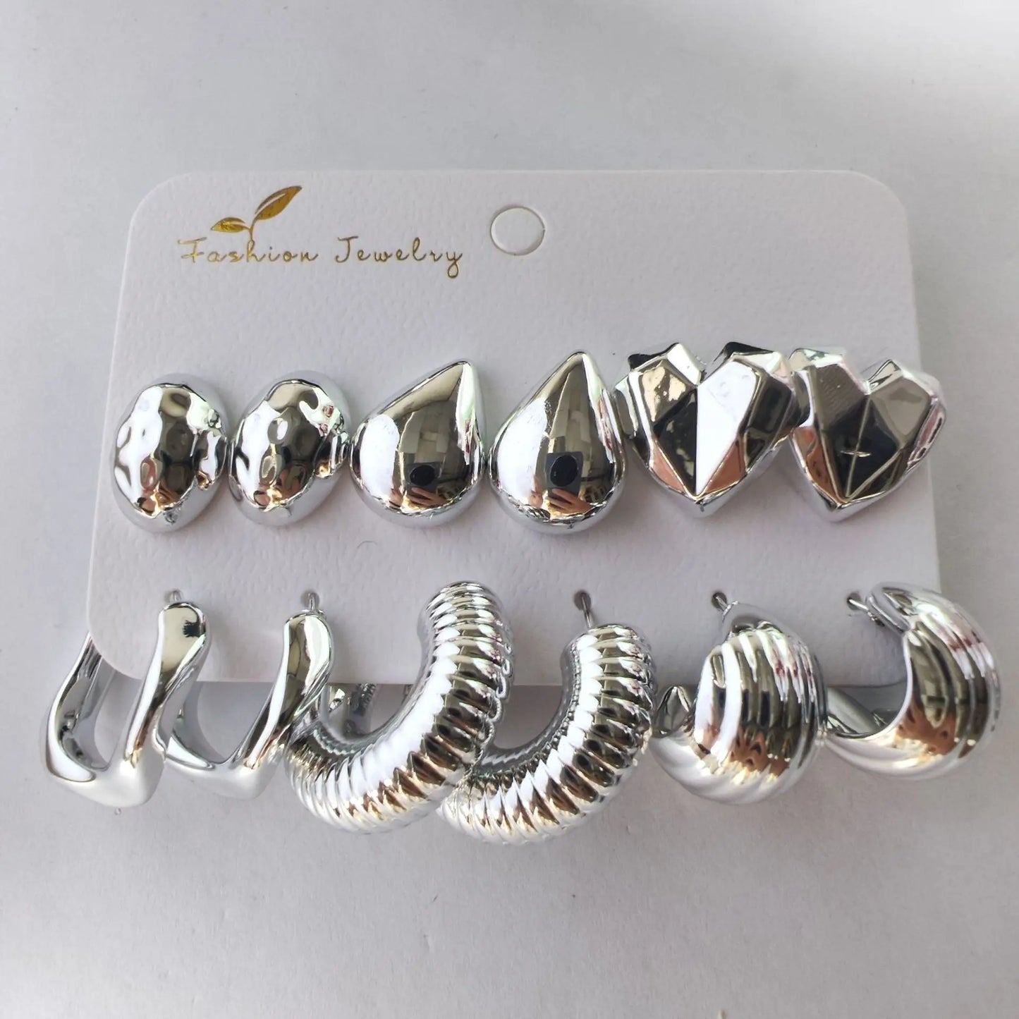 12Pcs Vintage Earrings Set