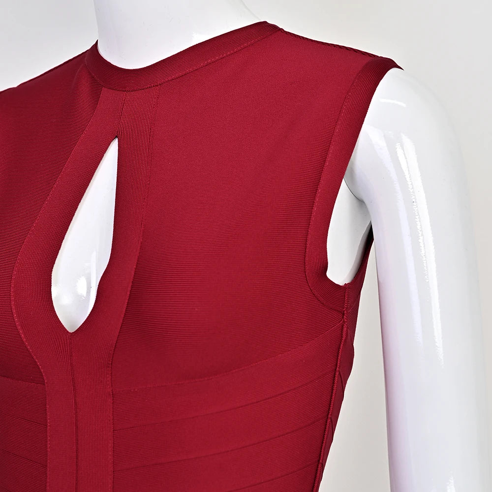 Vintage Bandage Mini Dress
