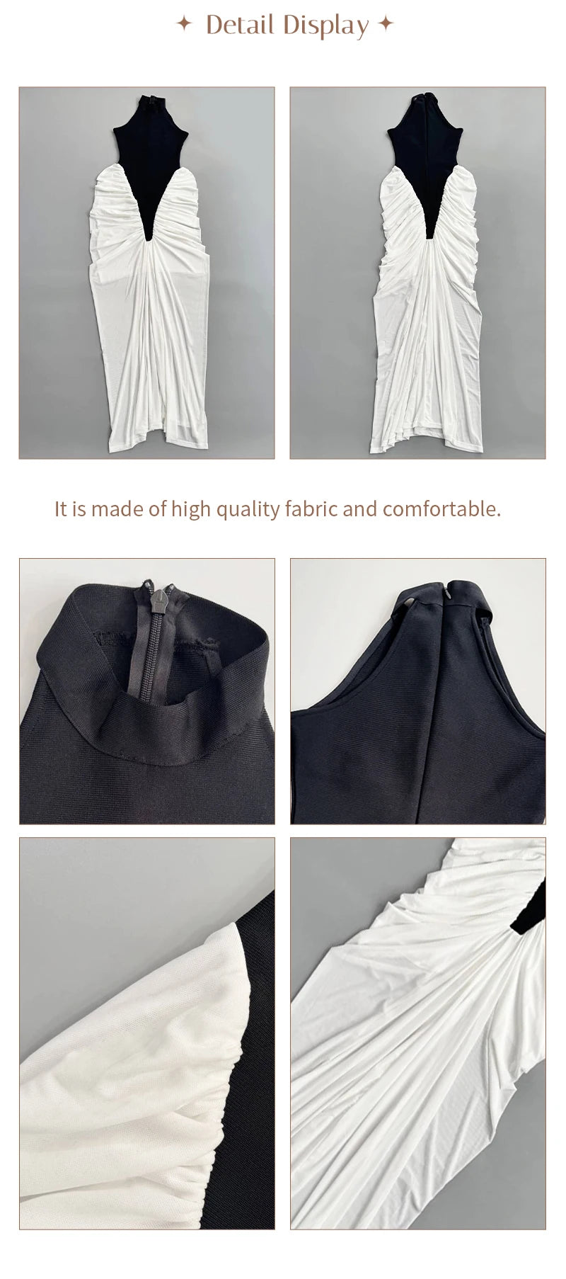 Lorie Ruched Bandage Maxi Dress