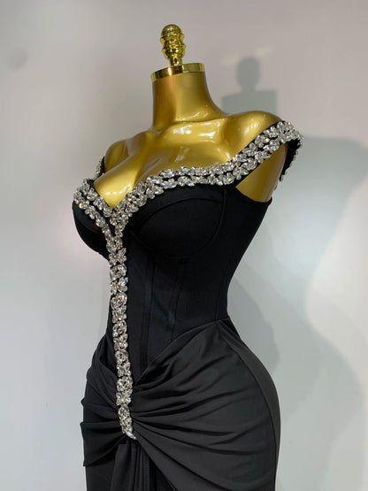 Mellie Bandage Maxi Dress
