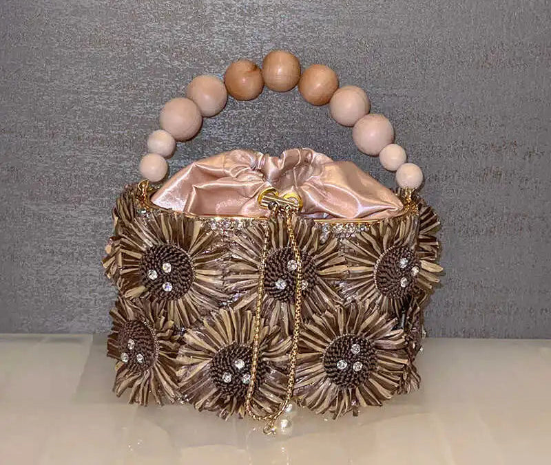Daisy Bucket Handbag