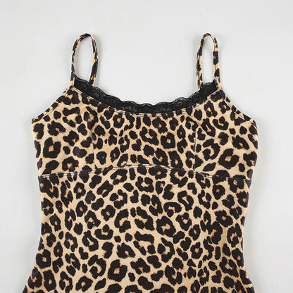 Kelli Leopard Mini Dress