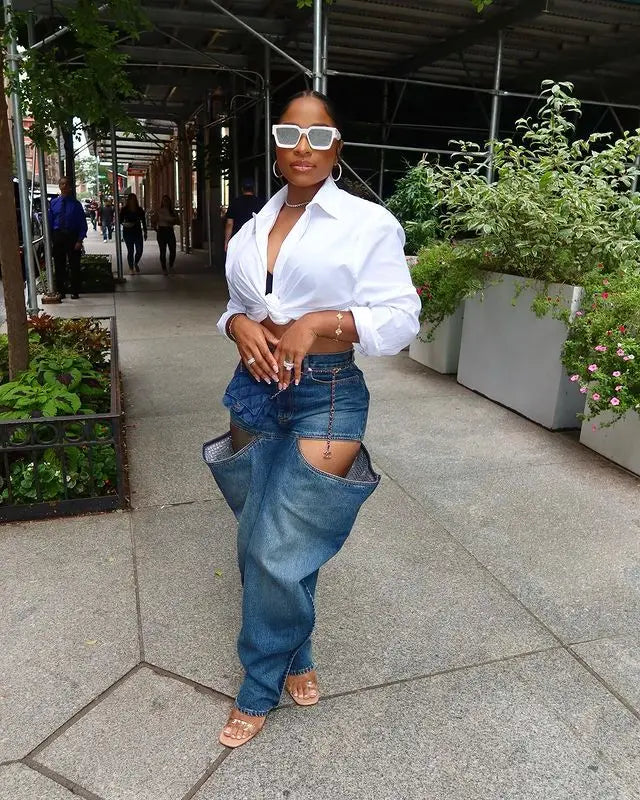 Open Up Vintage Jeans