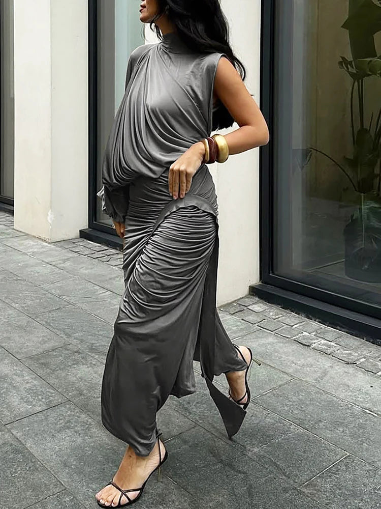 Courtney Pleated Skirt Set