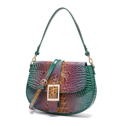 Reptile Pattern Crossbody Bag