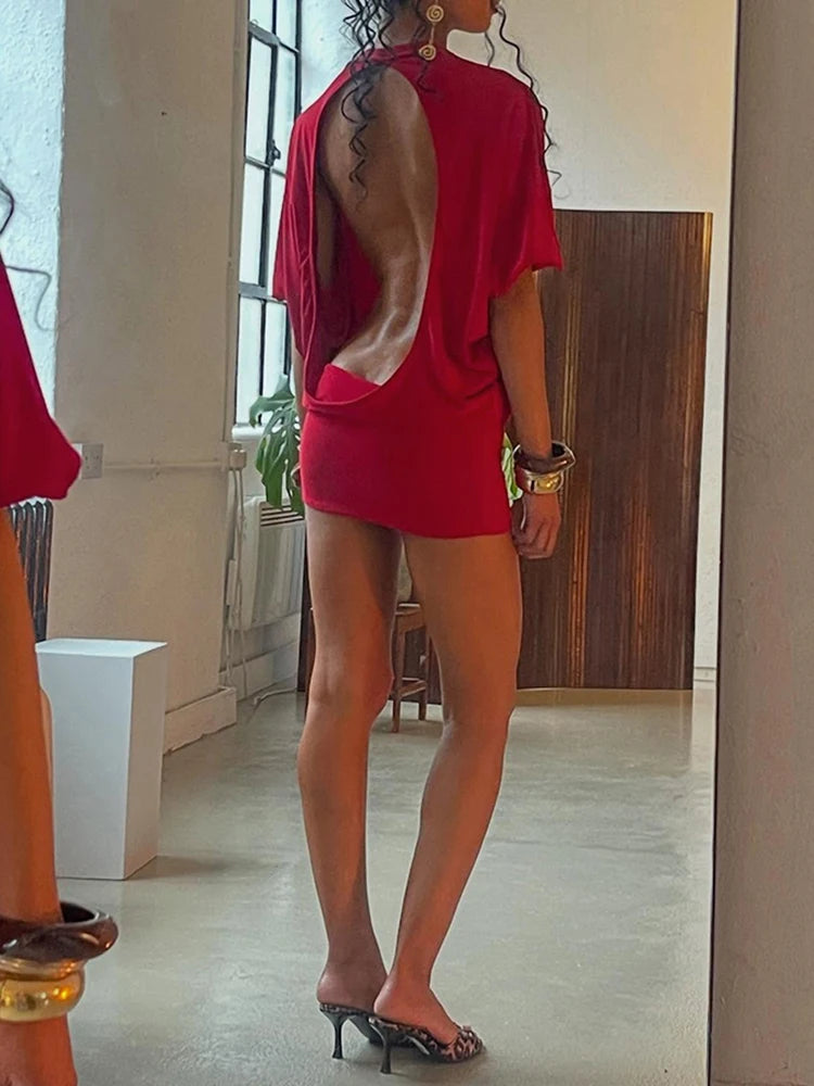 Esther Backless Mini Dress