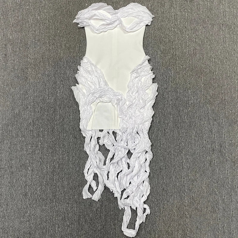 Naila Bandage Midi Dress
