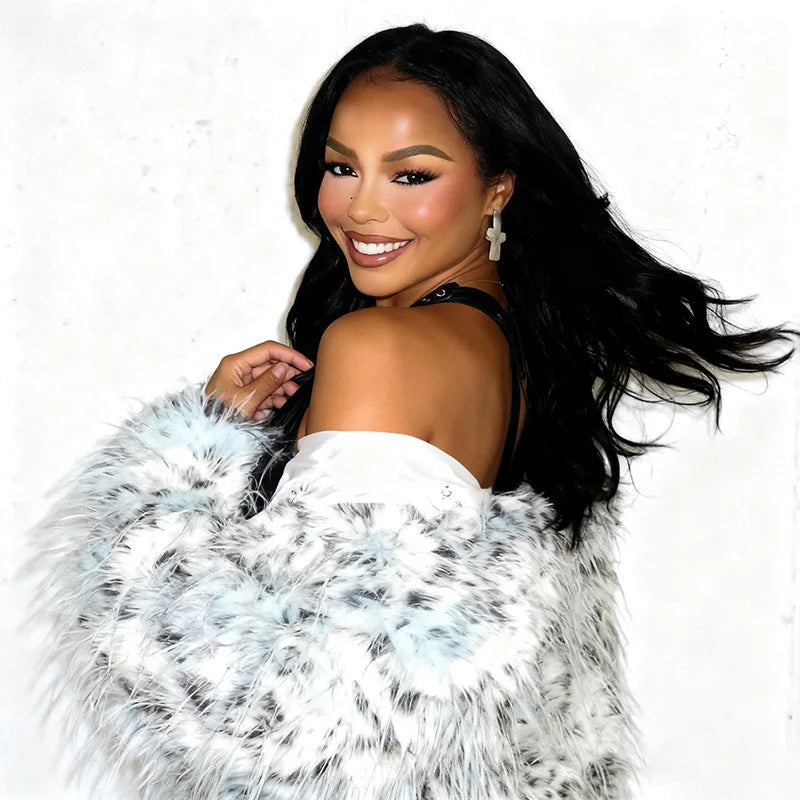 Leopard Fur Plush Coat