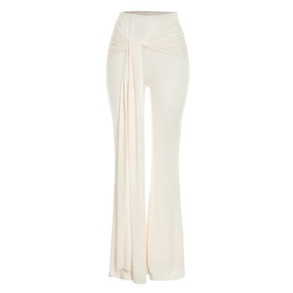 Alexis Ruched Flared Pants Set
