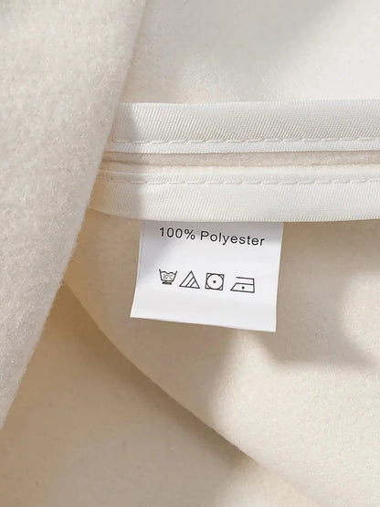 Luxurious Wool Stand Collar Coat