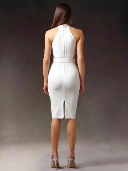Your Needs Met Bandage Midi Dress