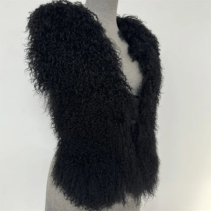 Fur Top Vest