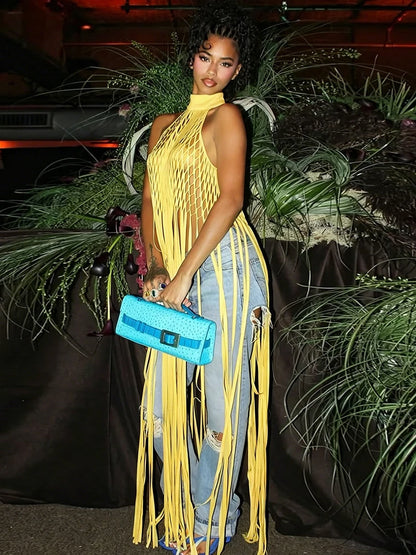 Labadee Tassel Top