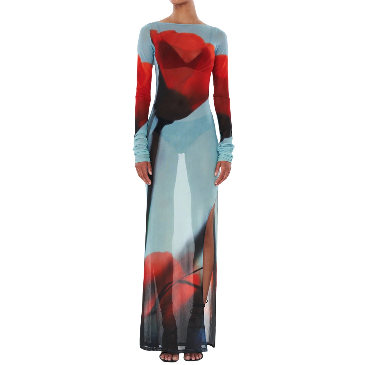 Rose Maxi Bodycon Dress