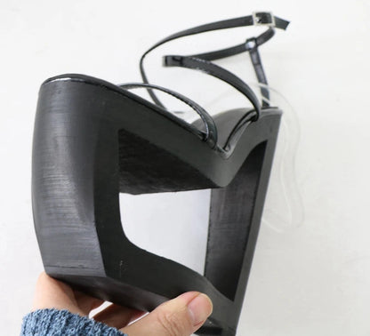 Stunt Queen Wedge High Heels