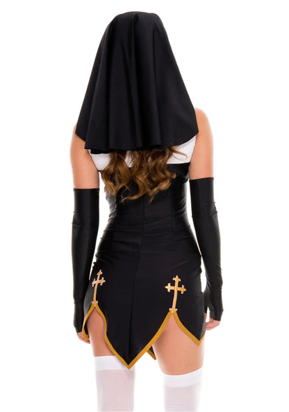 Nun Halloween Costume Fantasy Dress