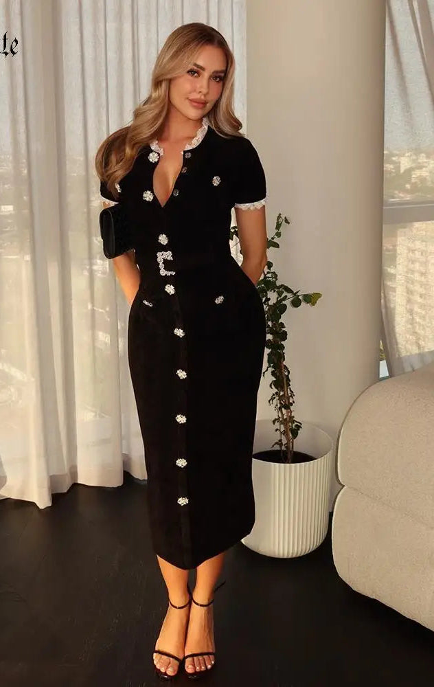 Lorena Bandage Midi Dress