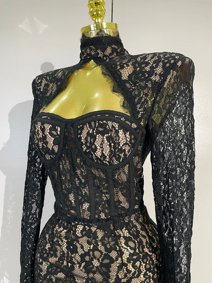 Josianne Lace Mini Dress
