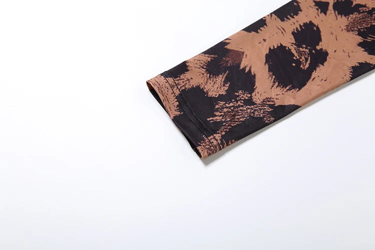 Wild Gyal Leopard Leggings Set