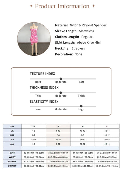 Irene Asymmetrical Bandage Skirt Set