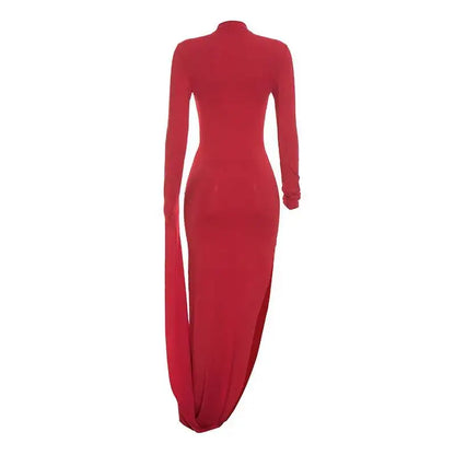 Linsey Turtleneck Maxi Dress