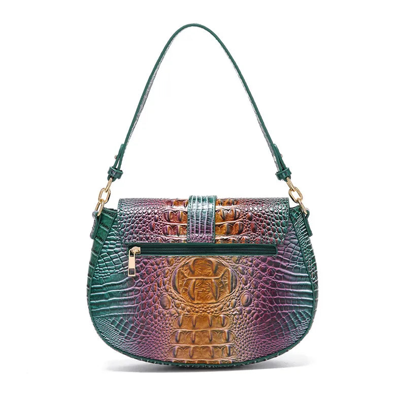 Reptile Pattern Crossbody Bag