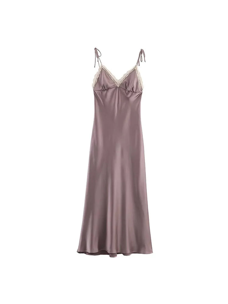 Ronda Silk Midi Dress