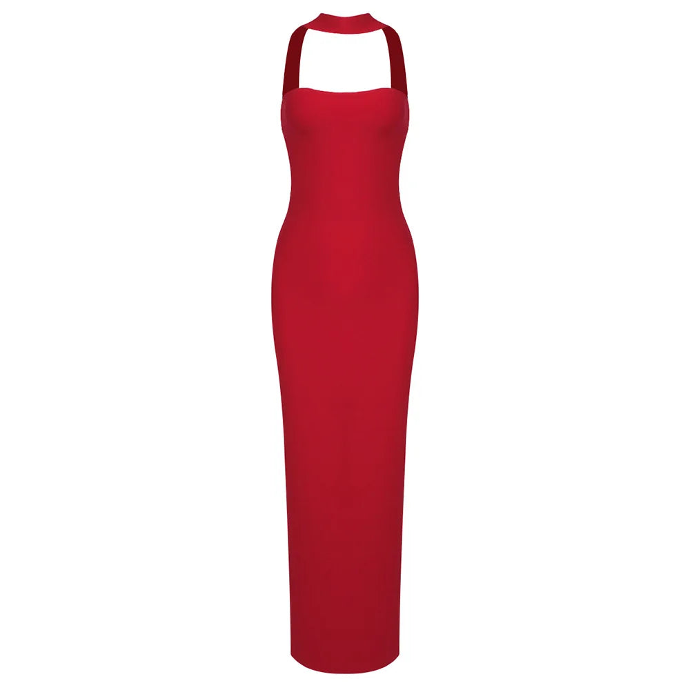 An Icon Bandage Maxi Dress