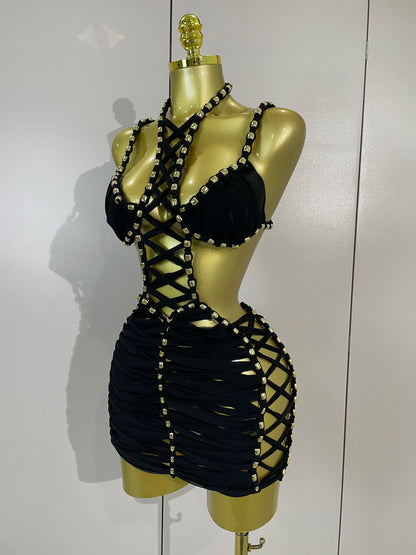 Robbin Backless Mini Dress