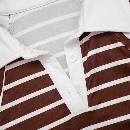 Alissa Striped Mini Dress