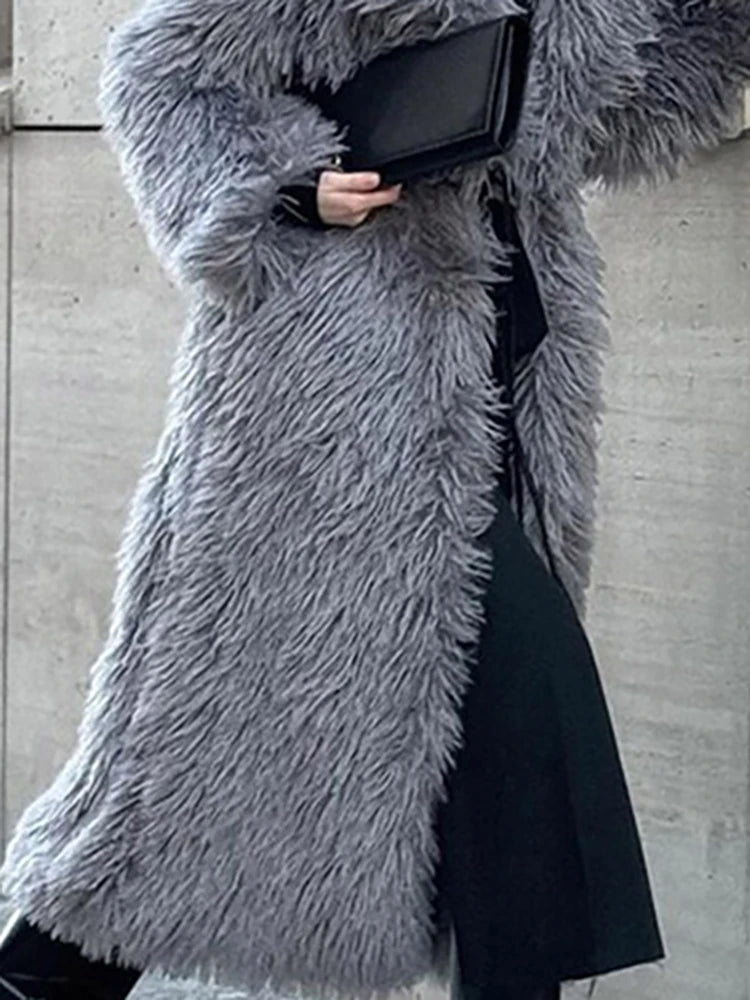 Keep Me Cozy Fur Coat