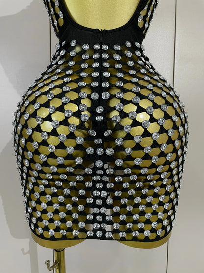Autty Mesh Mini Dress